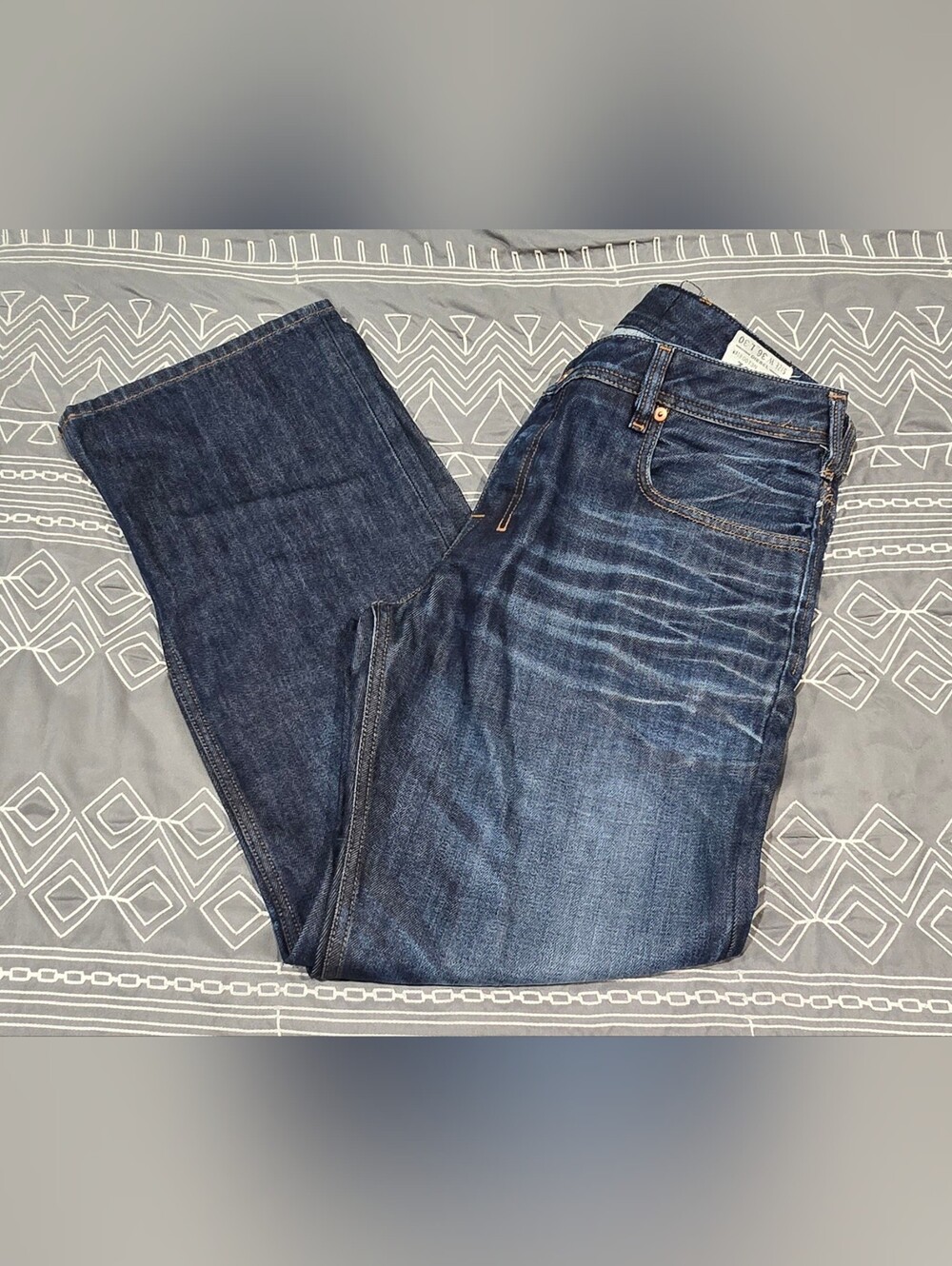 Diesel Men's Zatiny Low Rise Bootcut Jeans Size 36x30